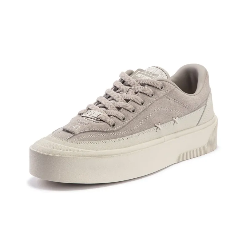 361° Slip Resistant Coverage Low Top Skateboard Shoes Men's Gray-2