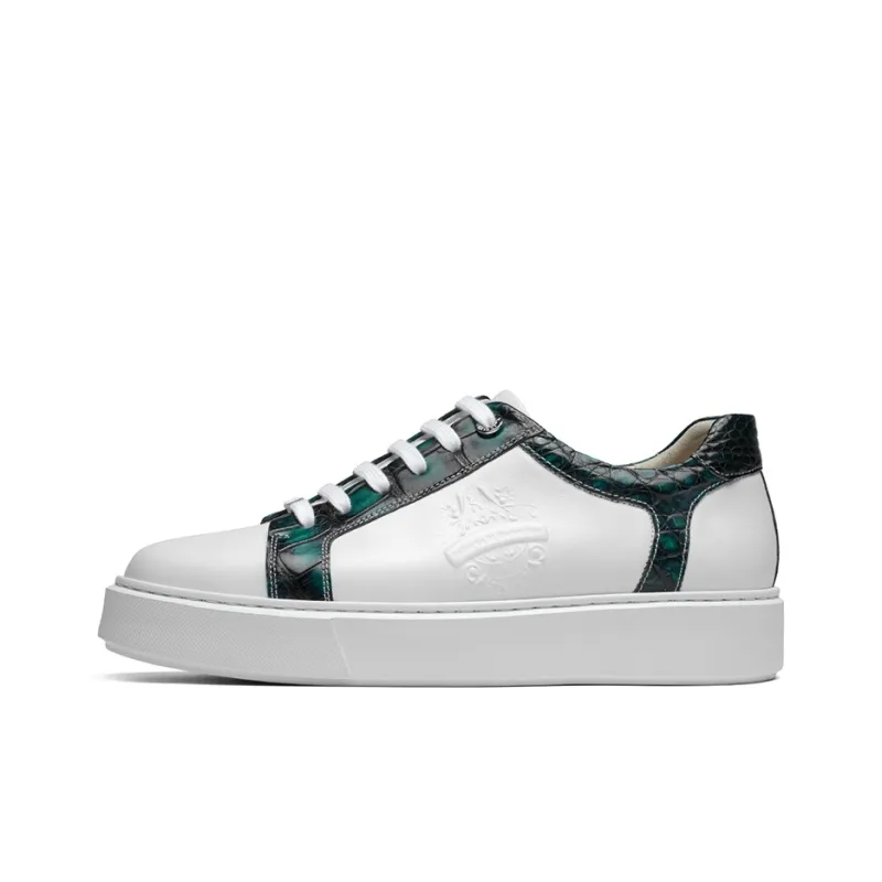ROBERTA DI CAMERINO Wear-Resistant Height Increasing Low-Top Skateboard Shoes Men's-0