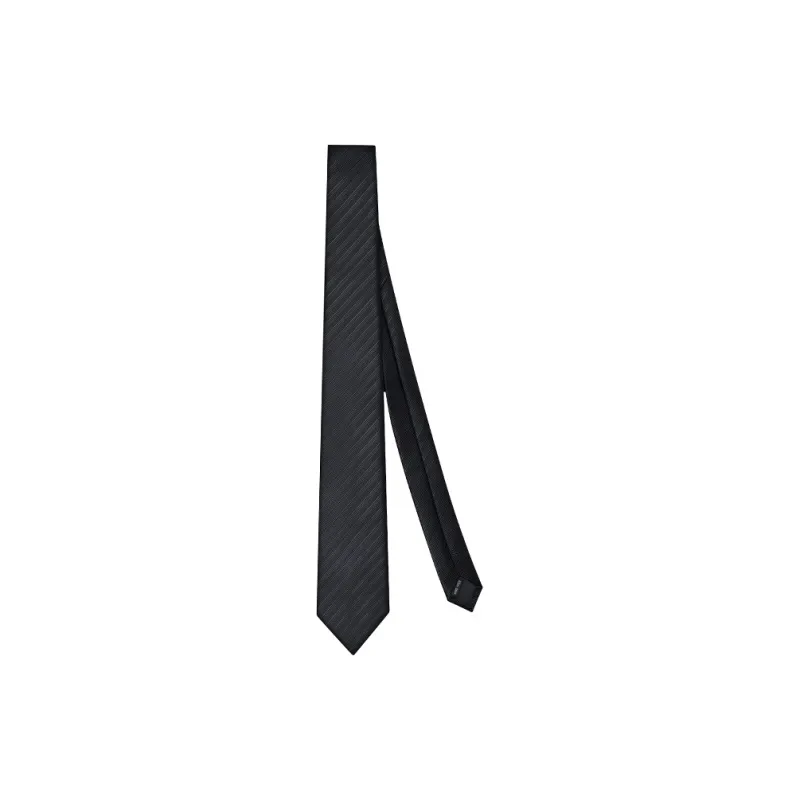 GOLF Polyester Ties Men's Black/Gray-3