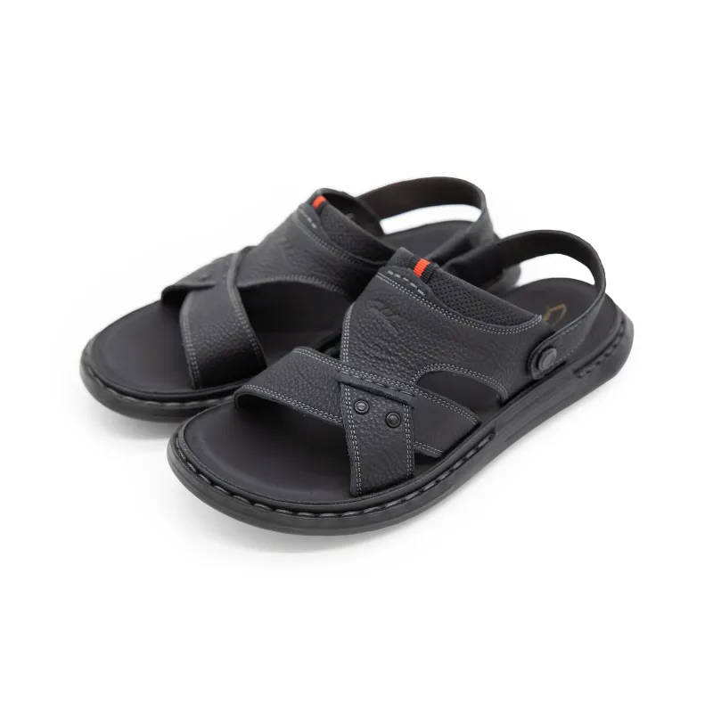 Satchi Beach Sandals Men's Black-2