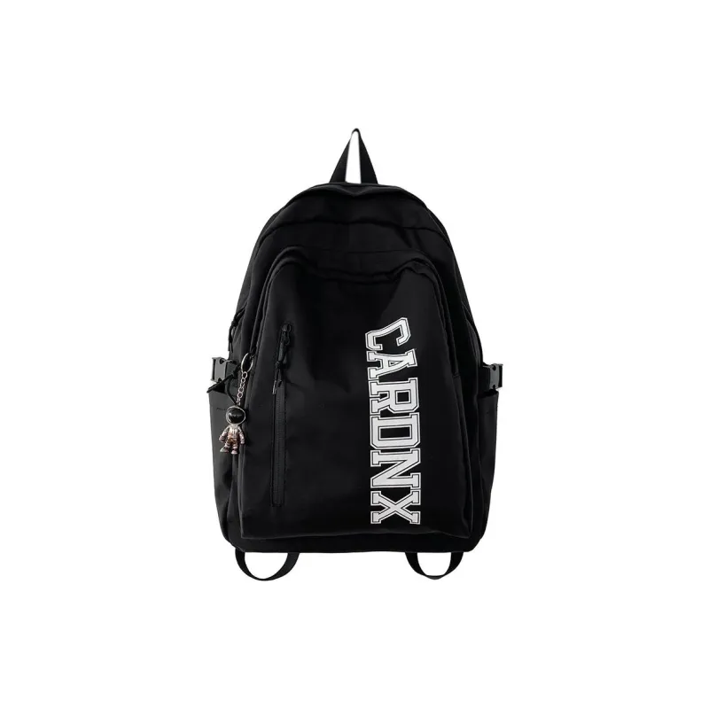 BRABOSTON Nylon Fabric Backpack Regular Unisex White/Black/Burgundy/Blue-2