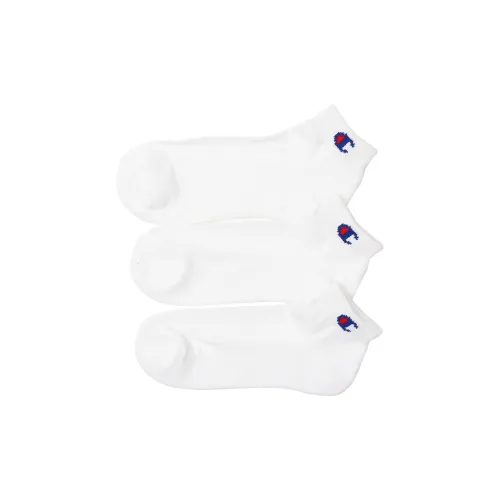 Champion SS24 Ankle Socks Men's 3 Pack White