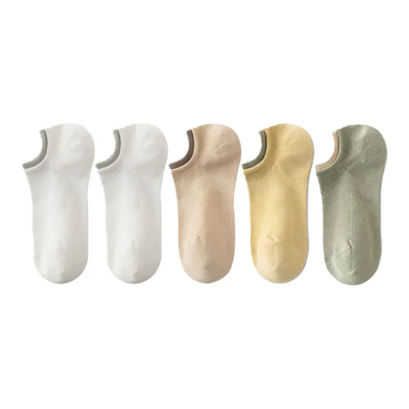 MIIOW No-Show Socks Women's 5 Pack-16