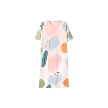 The Story Of The Flower Season Nightgown Women's Apricot