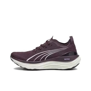 PUMA ForeverRun Nitro Knit 'Midnight Plum Vapor Grey' Women's