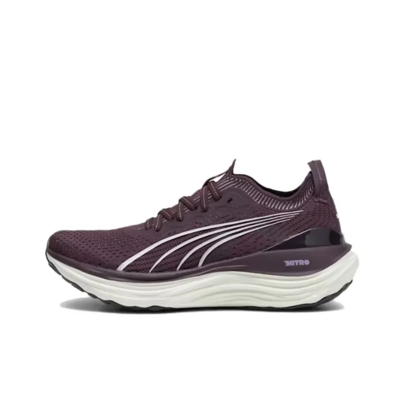 PUMA ForeverRun Nitro Knit 'Midnight Plum Vapor Grey' Women's-0