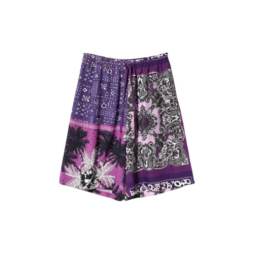 Needles Casual Shorts Unisex Purple