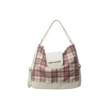 BAODIDAISHU PU Shoulder Bag Regular Women's White/Pink