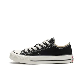 Dafu Leaps Forward Slip Resistant, Abrasion Resistant, Breathable, Lightweight Low Top Canvas Shoes Unisex Black