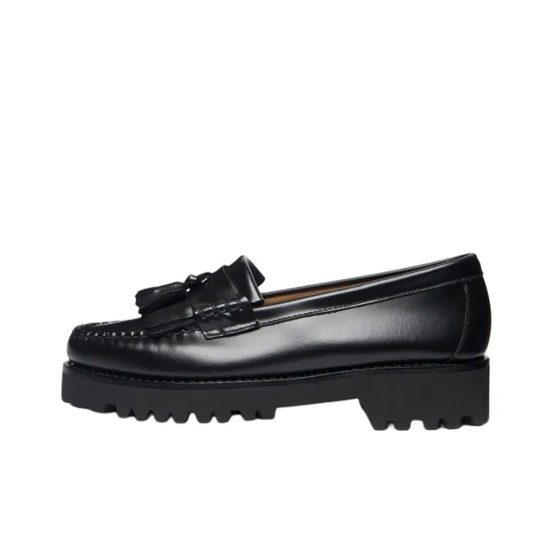 G.H. Bass & Co. Esther Kiltie Loafers Women's Black-0