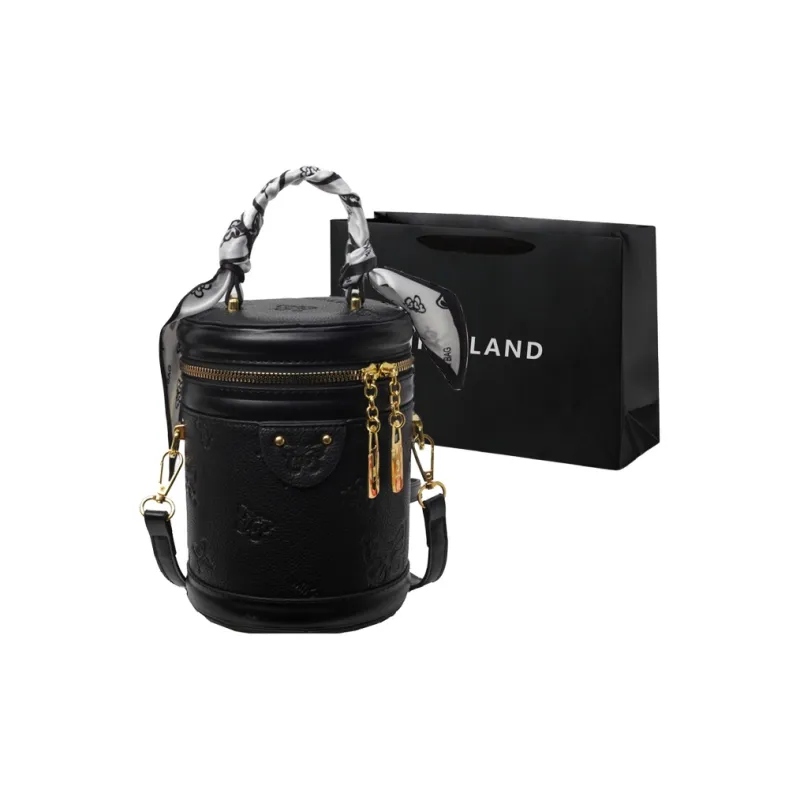 PINK·LAND PU Crossbody Bags Handbags Women's Brown/Pink/Blue/Black-18