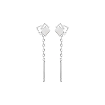 PRP S 999 Fine Silver Drop Earrings Women's