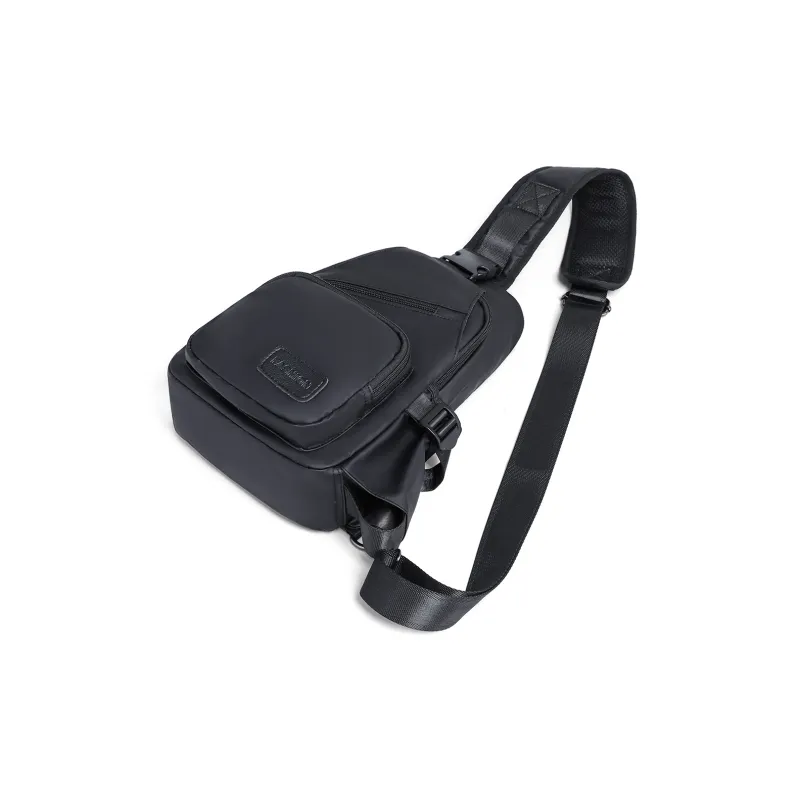 PT'SON Oxford Backpack, Sling Bag Trumpets Unisex Black-2
