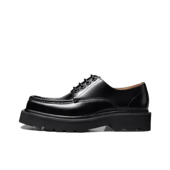 THOM WILLS Trendy Versatile Elegant Derby Shoes Casual Shoes Approx. 4.5cm Men's Black