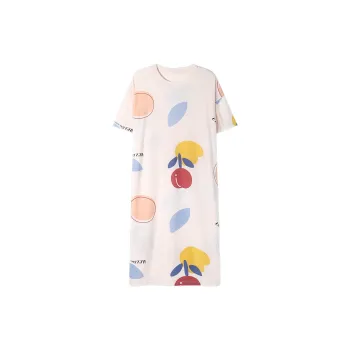 The Story Of The Flower Season Nightgown Women's Apricot