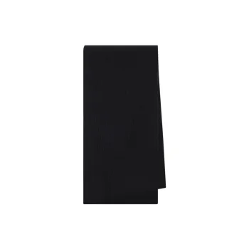 THEORY Cashmere Knit Scarves Men's Black