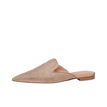 ALBERTA FERRETTI Wrap-toe Slippers Women's Nude