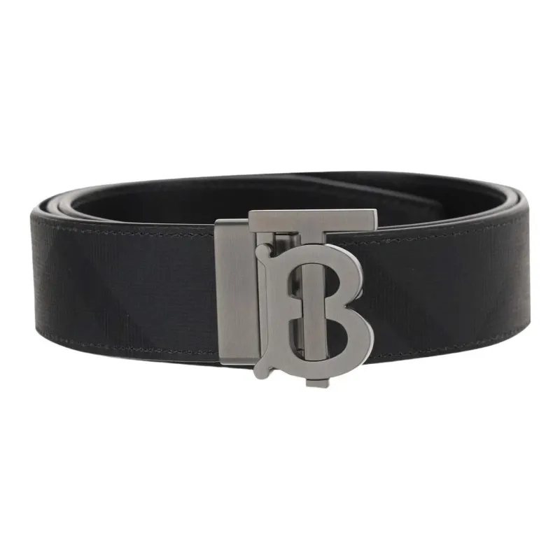 Burberry Monogram Buckle Reversible Belt-0