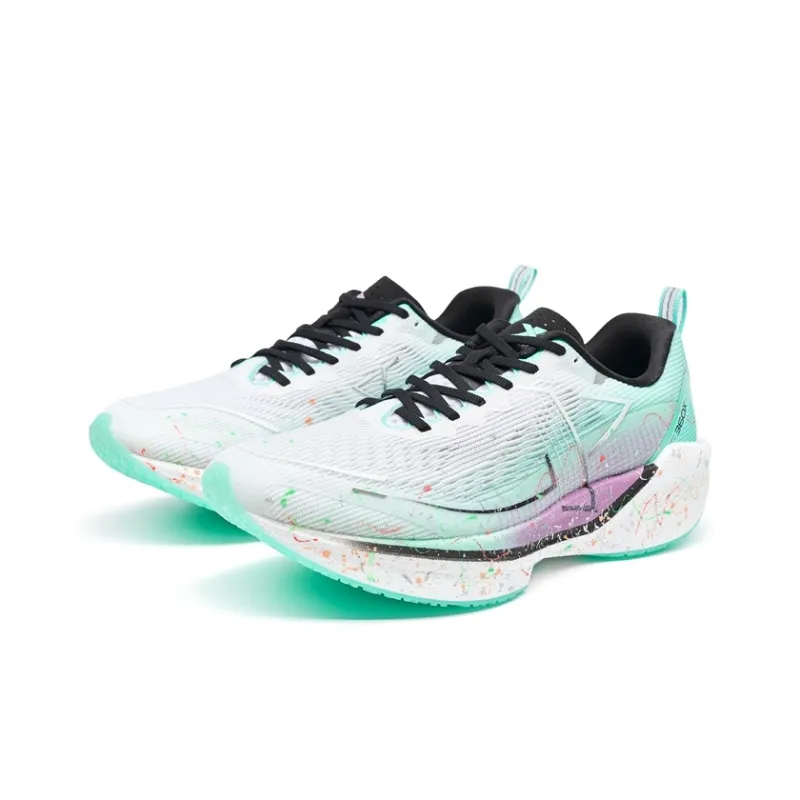 XTEP 360X Abrasion Resistant Low Top Long Distance Running Sprint Running Shoes Men's Dark Night Iridescent-3