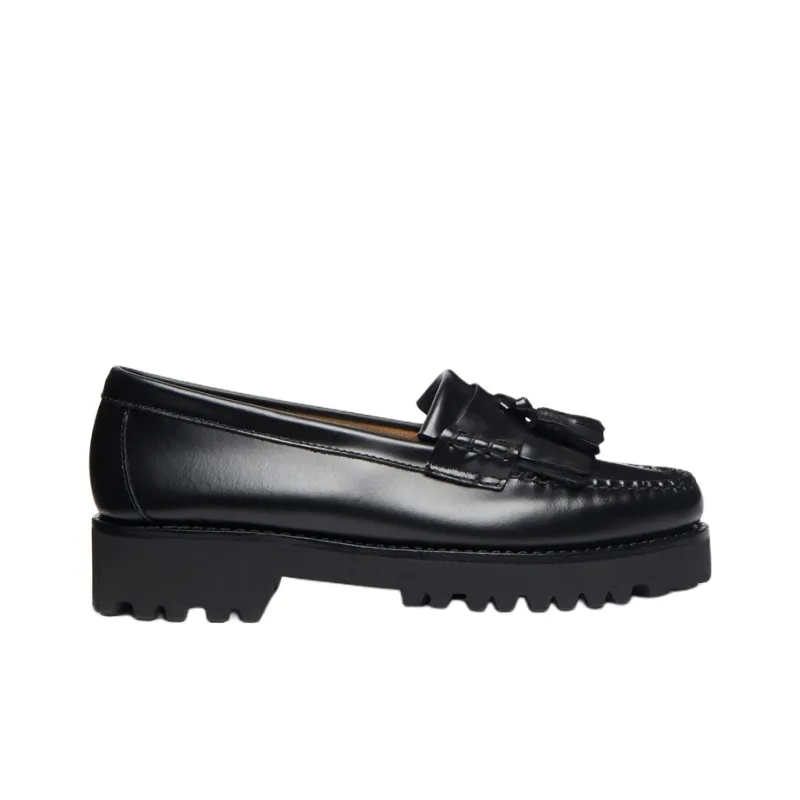 G.H. Bass & Co. Esther Kiltie Loafers Women's Black-1