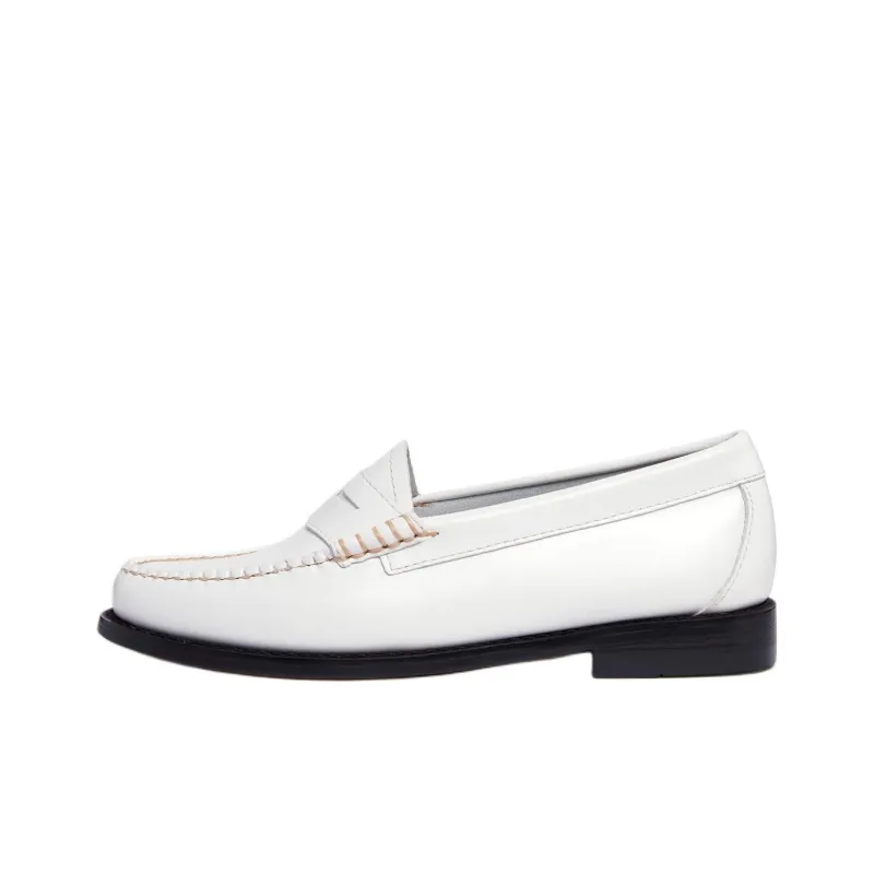 G.H. Bass & Co. Weejuns Penny Loafers Women's White-0