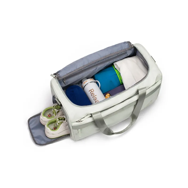 COWBONE Fabric Travel Bag Large Size Unisex Grass Green Jasper-4