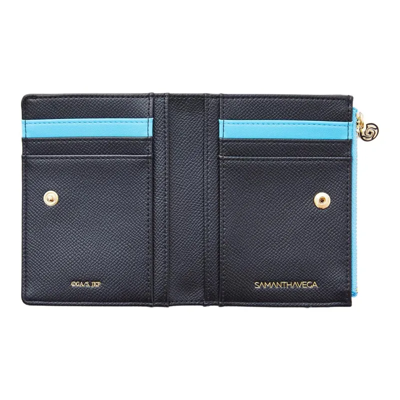 SAMANTHA THAVASA Satoru Gojo Collaboration Synthetic Leather Wallet Women's Black-2