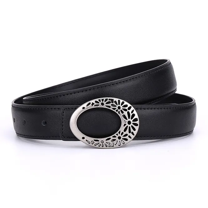 Lanza Cow Leather Belts Women's 3cm-0