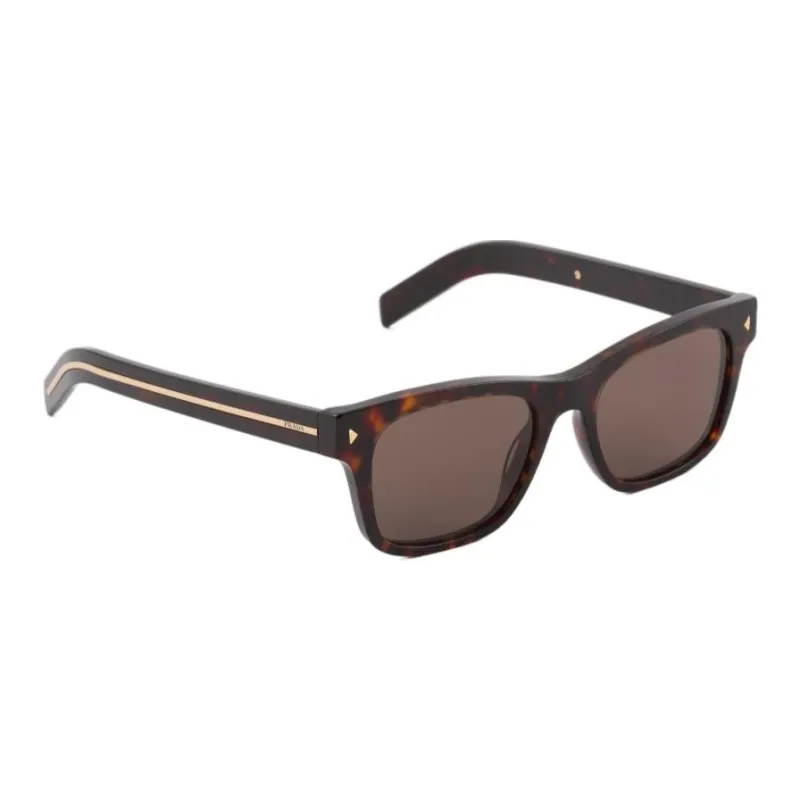 PRADA Tortoiseshell effect Square frame Sunglasses-2