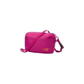 Arcteryx Polyamide Shoulder Bag Crossbody Bag Regular Women's Red Water Red & Edziza Orange