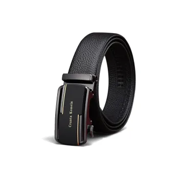 Cranta Komeia Top Grain Cow Leather Belts Men's Width 5cm