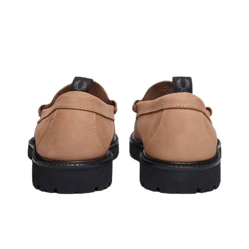 GHBass x G.H. Bass & Co. Fred Perry Loafers Men's Brown-4