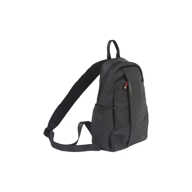 YEARCON Fabric Sling Bag Medium Size Men's Black-1