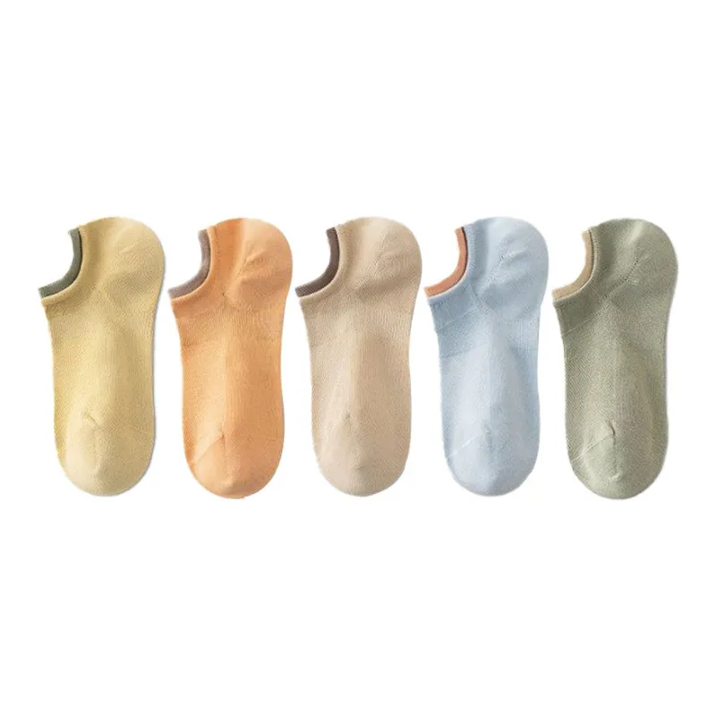 MIIOW No-Show Socks Women's 5 Pack-14