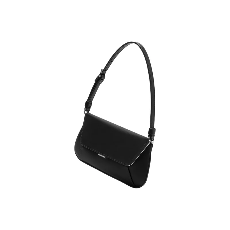 AMINA MUADDI Satin Handbag Shoulder Bag Mini Women's Black-1