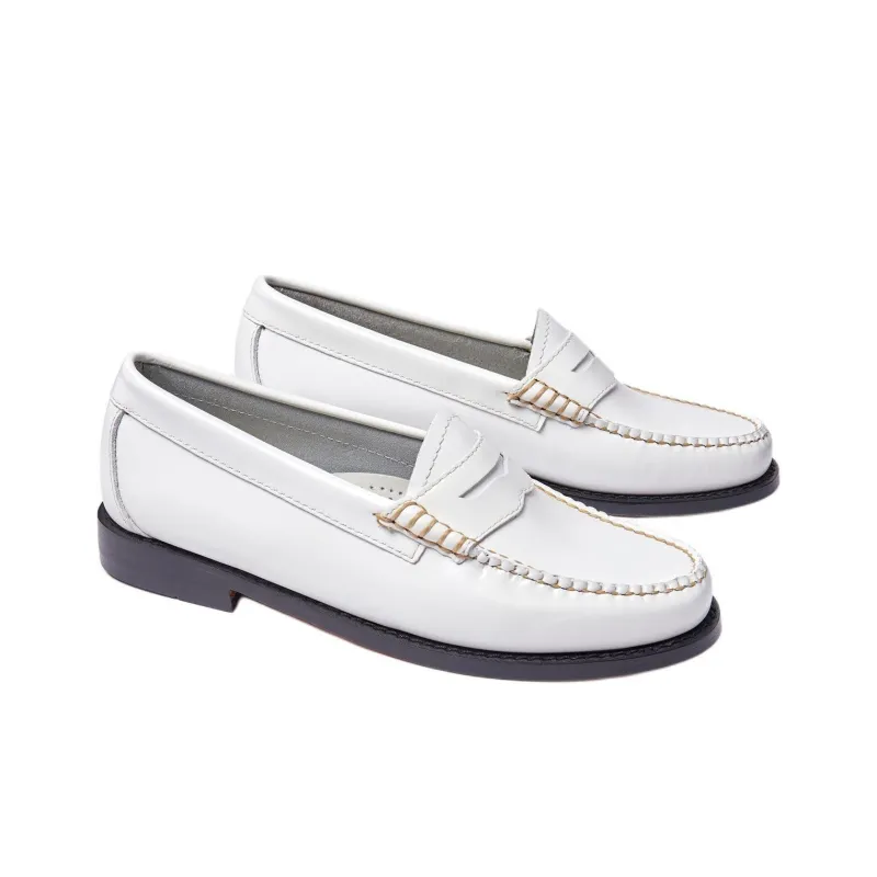 G.H. Bass & Co. Weejuns Penny Loafers Women's White-2