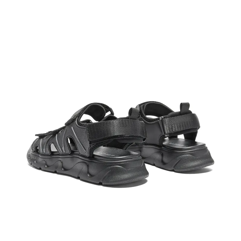 Senda Beach Sandals Men Black/Apricot-4