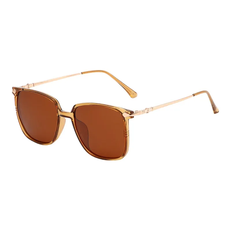 BSELEON TR/Memory Plastic Square Sunglasses Unisex-3