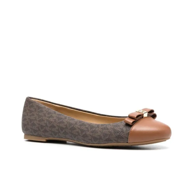 Michael Michael Kors Andrea Monogram Print Ballerinas-2