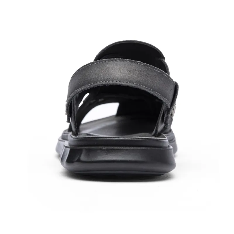 NAVIGARE Beach Sandals Men Gray/Khaki-4