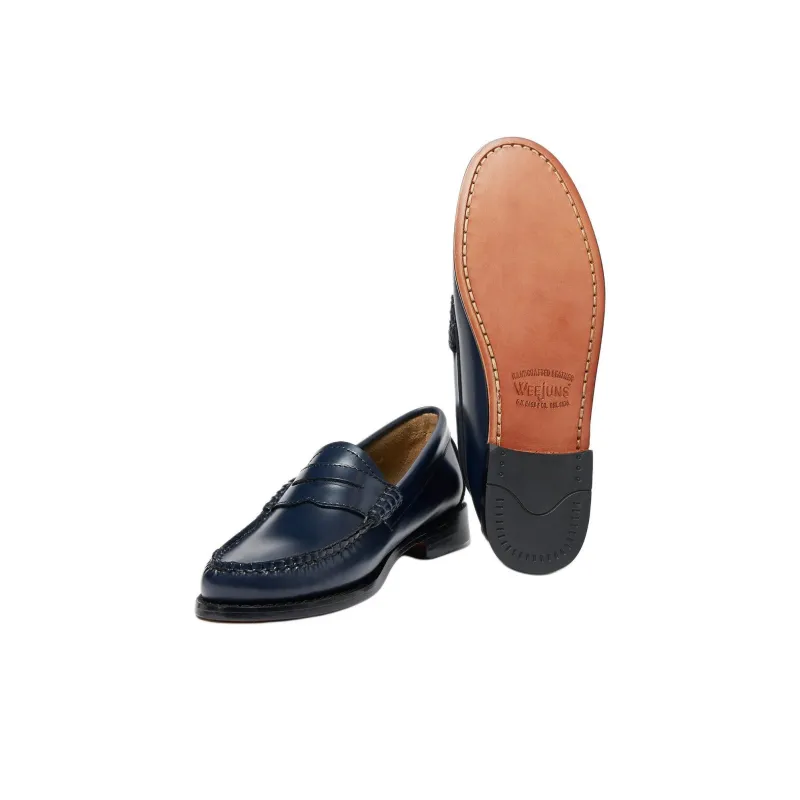 G.H. Bass & Co. Weejuns Penny Loafers Women's Dark Blue-5