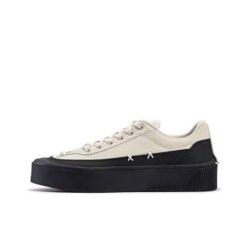 361° Sand Dune Coverage Cushioning Low Top Skateboard Shoes Men's Oat Milk Black