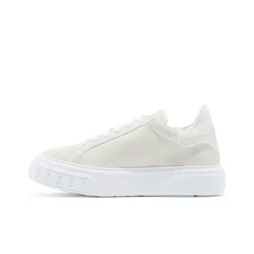 Casadei Skateboard Shoes Women's Low-Top White