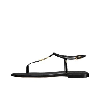DIOR C'est Dior One Strap Sandals Women's Black