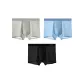 3 Pack (Light Gray+Light Gray Blue+Black)