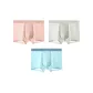 3 Pack (Pink+White Gray+Aqua Blue)