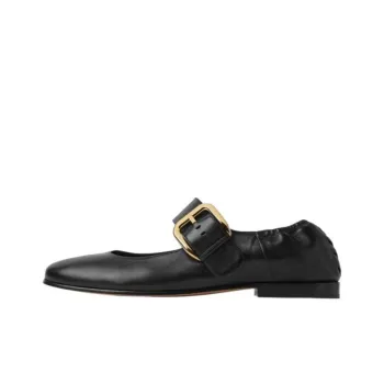 Bottega Veneta Astaire Mary Jane Ballerina Shoes Women's