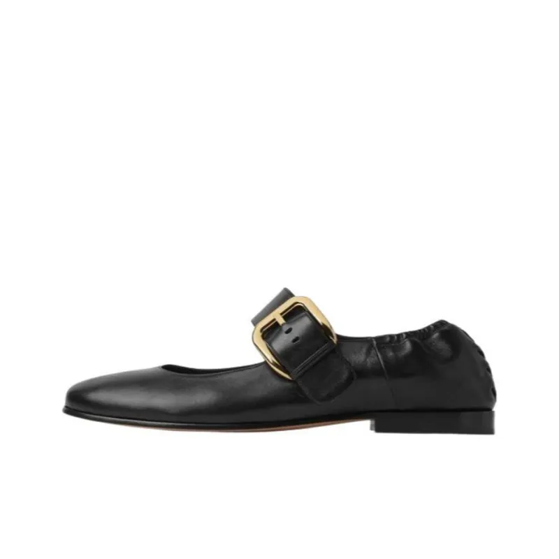 Bottega Veneta Astaire Mary Jane Ballerina Shoes Women's-0