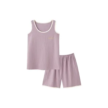 Mulong Family Pajama Set Women's Light Purple