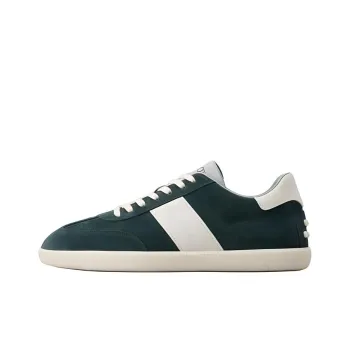 TOD'S Tabs Low Top Skateboard Shoes Men's Green